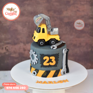 Torta Carrito y Construccion #6