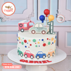 Torta Carrito y Construccion #7