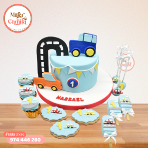 Torta Carrito y Construccion #2