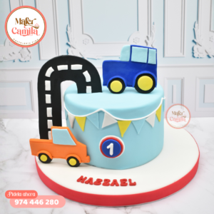 Torta Carrito y Construccion #4