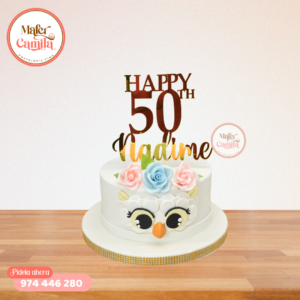 Torta 18 y 50 Años Dama #1