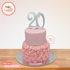 Torta 18 y 50 Años Dama #12