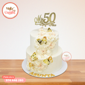 Torta 18 y 50 Años Dama #14