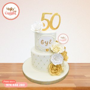 Torta 18 y 50 Años Dama #16