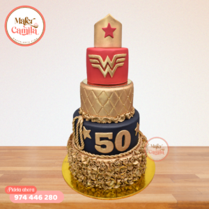 Torta 18 y 50 Años Dama #19