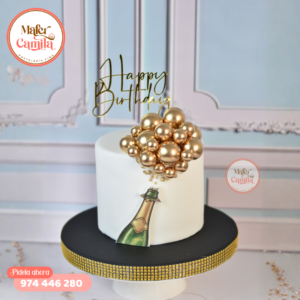 Torta 18 y 50 Años Caballero #37