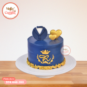 Torta 18 y 50 Años Caballero #28