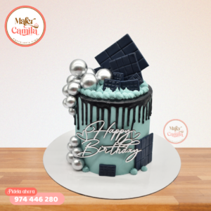 Torta 18 y 50 Años Caballero #4