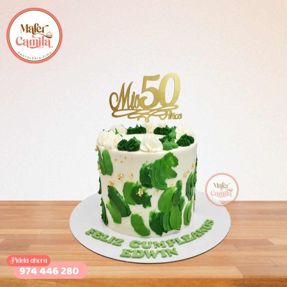 Torta 18 y 50 Años Caballero #22