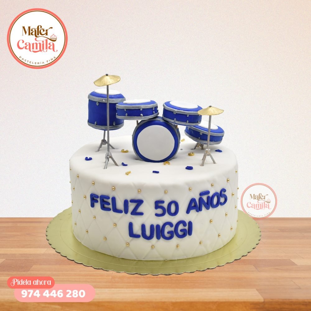 Torta 18 y 50 Años Caballero #44