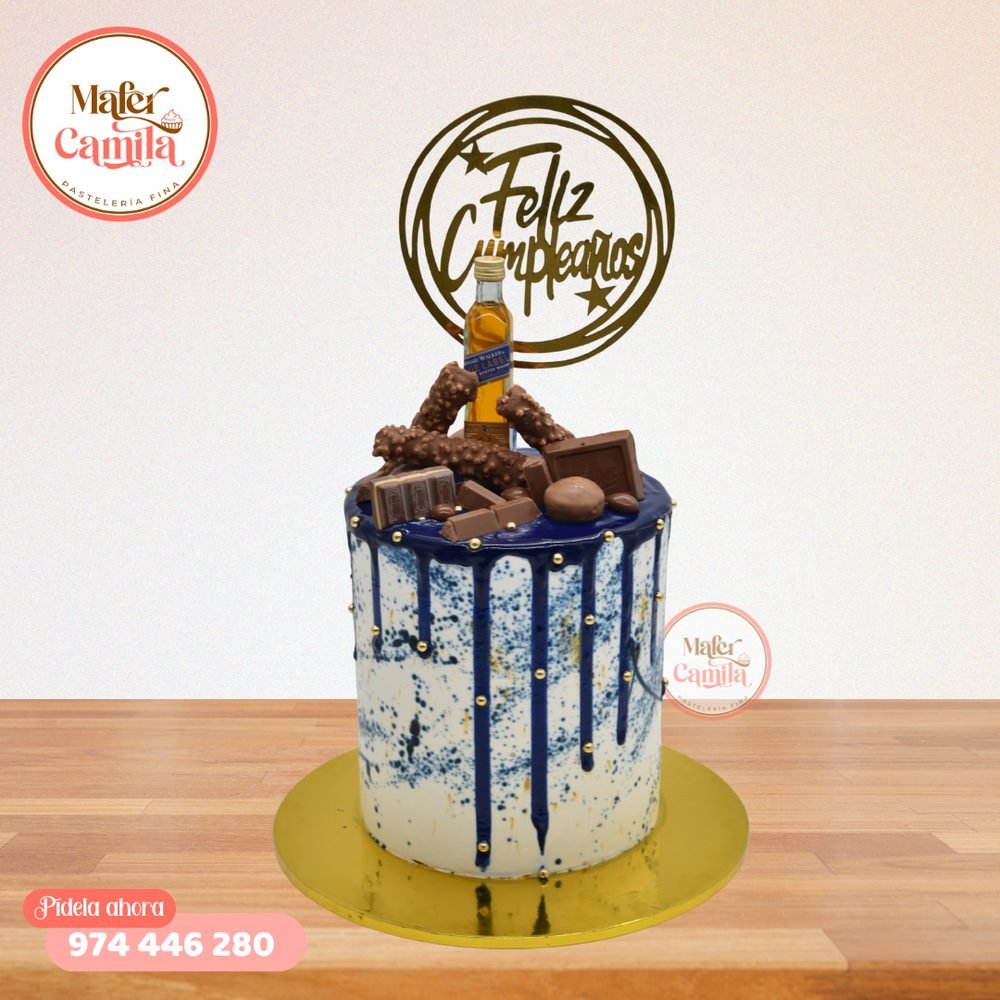 Torta 18 y 50 Años Caballero #46