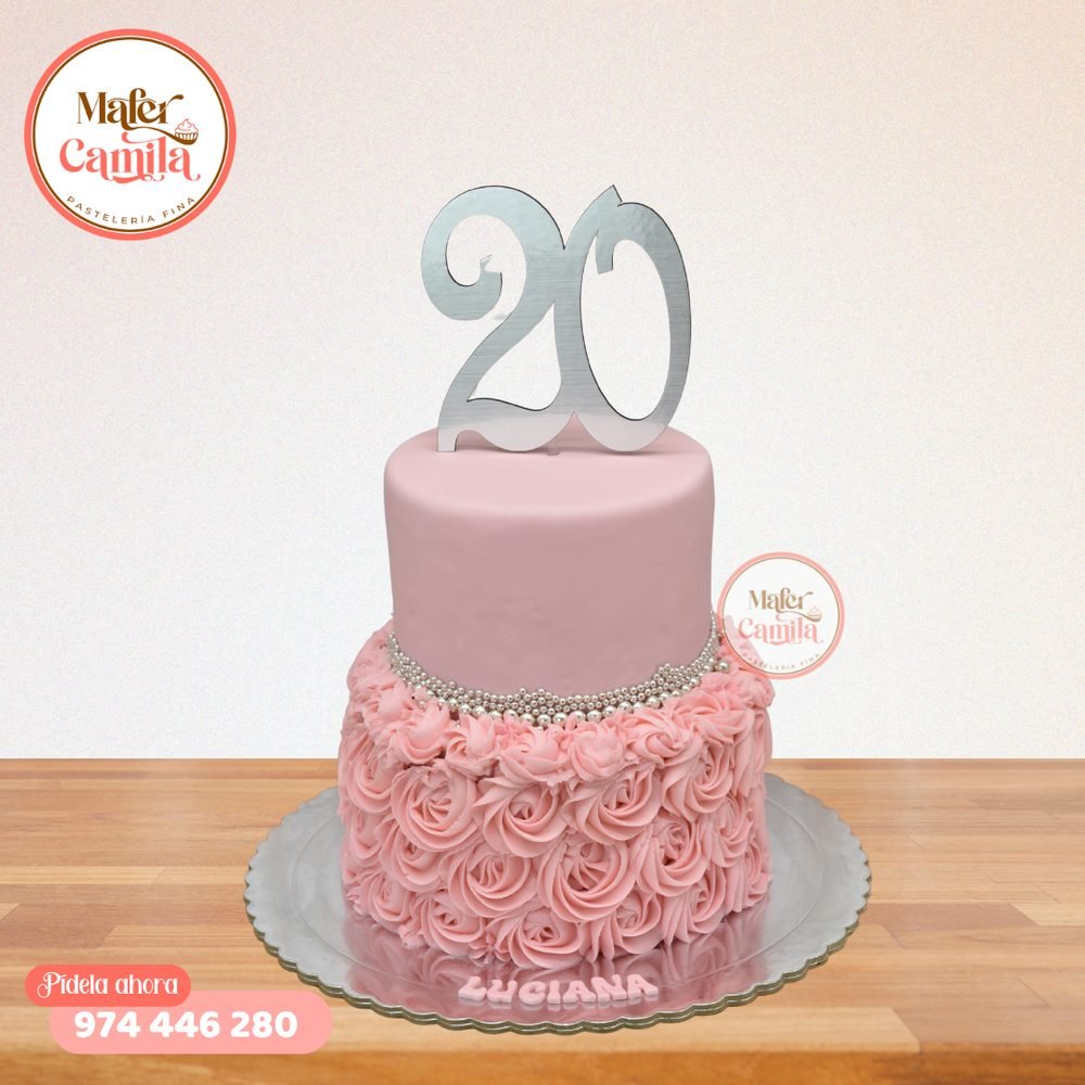 Torta 18 y 50 Años Dama #5