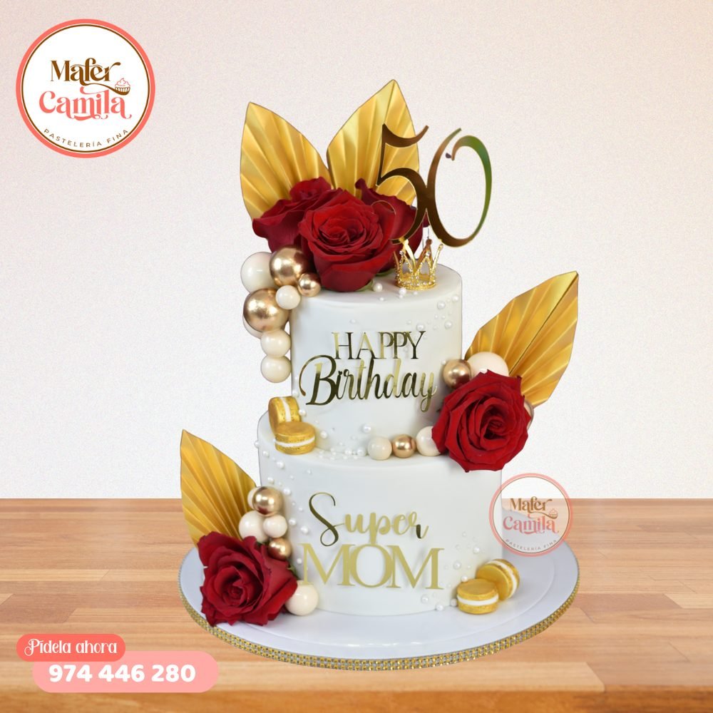 Torta 18 y 50 Años Dama #10