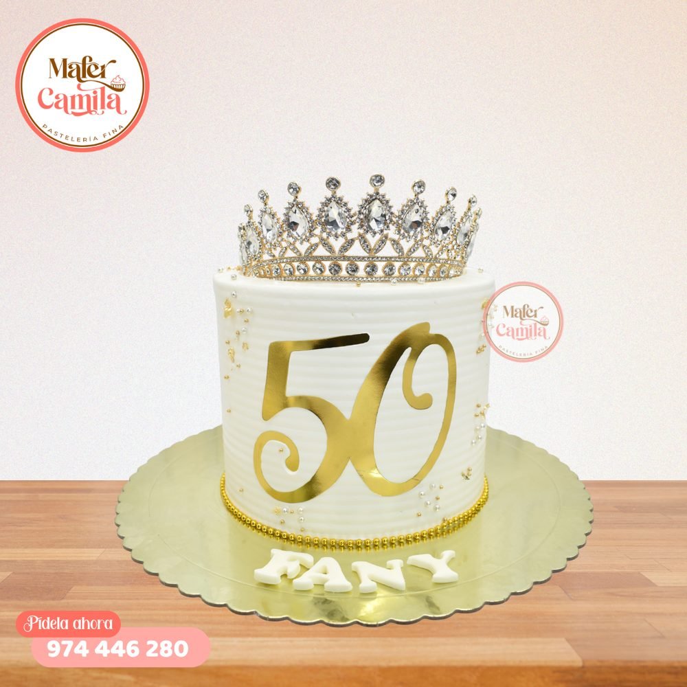 Torta 18 y 50 Años Dama #16