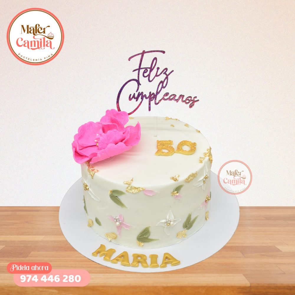 Torta 18 y 50 Años Dama #19