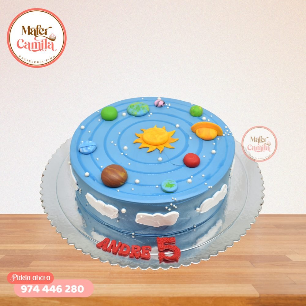 Torta Astronauta y Planetas #3