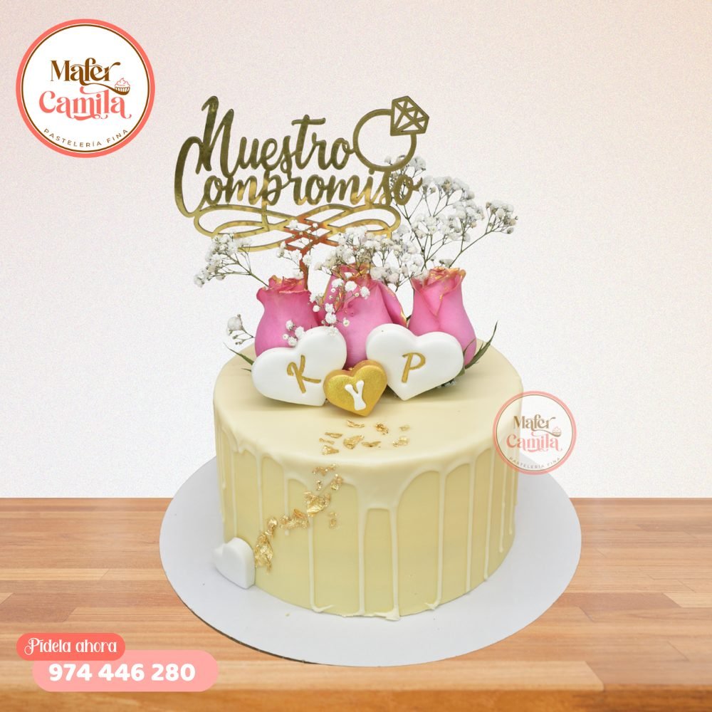 Torta Boda y Compromiso #11