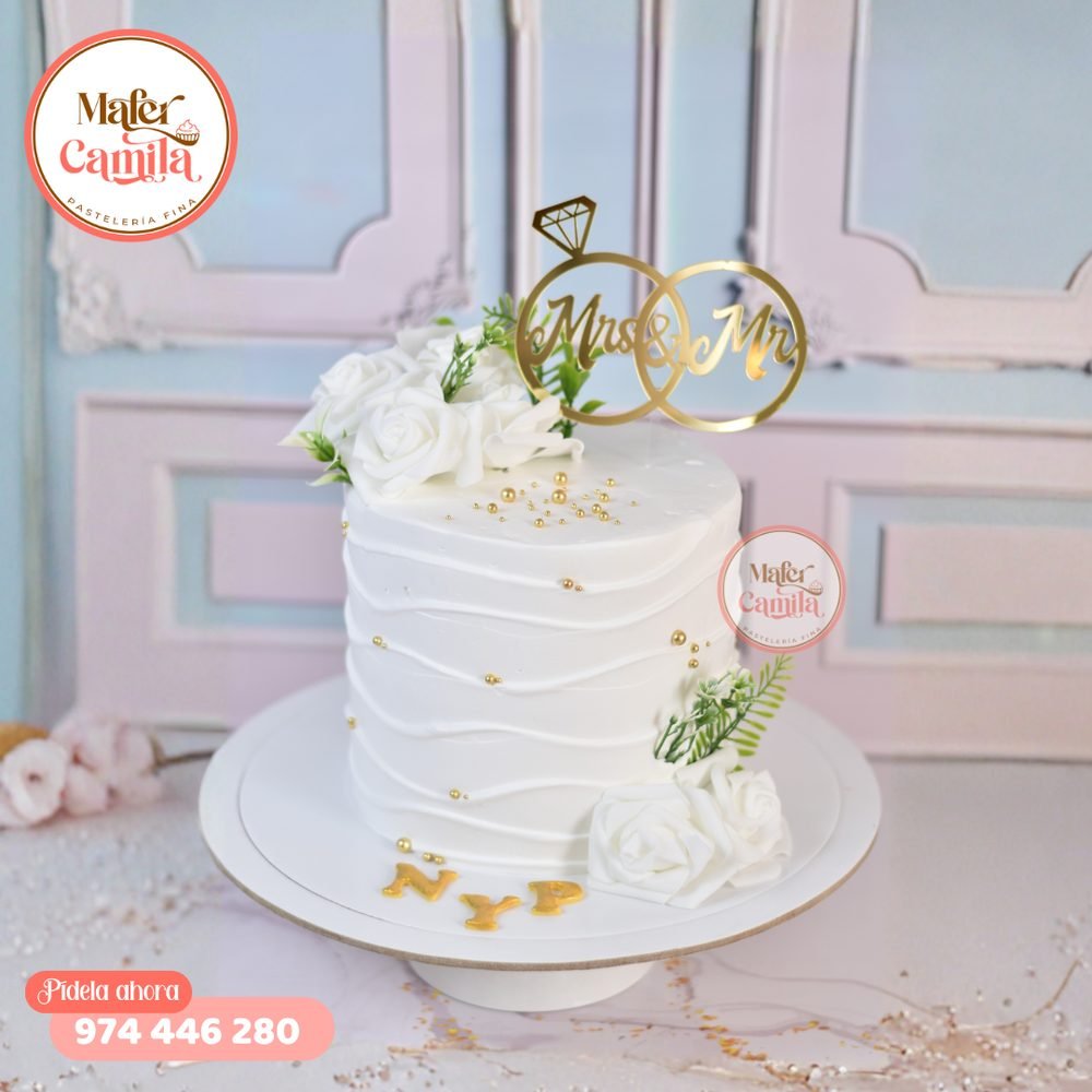 Torta Boda y Compromiso #12