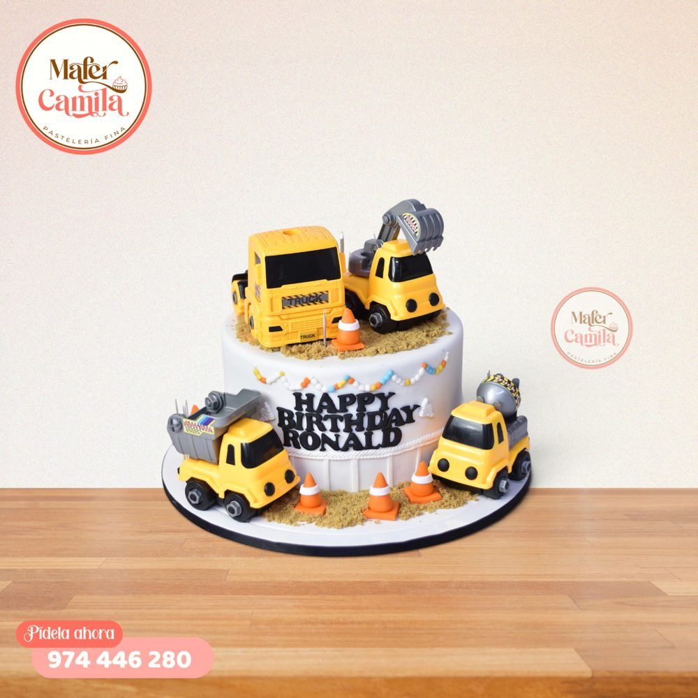 Torta Carrito y Construccion #1