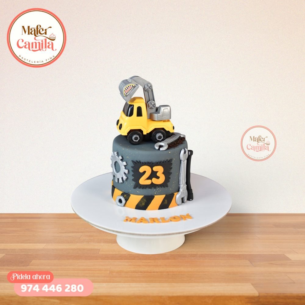 Torta Carrito y Construccion #8