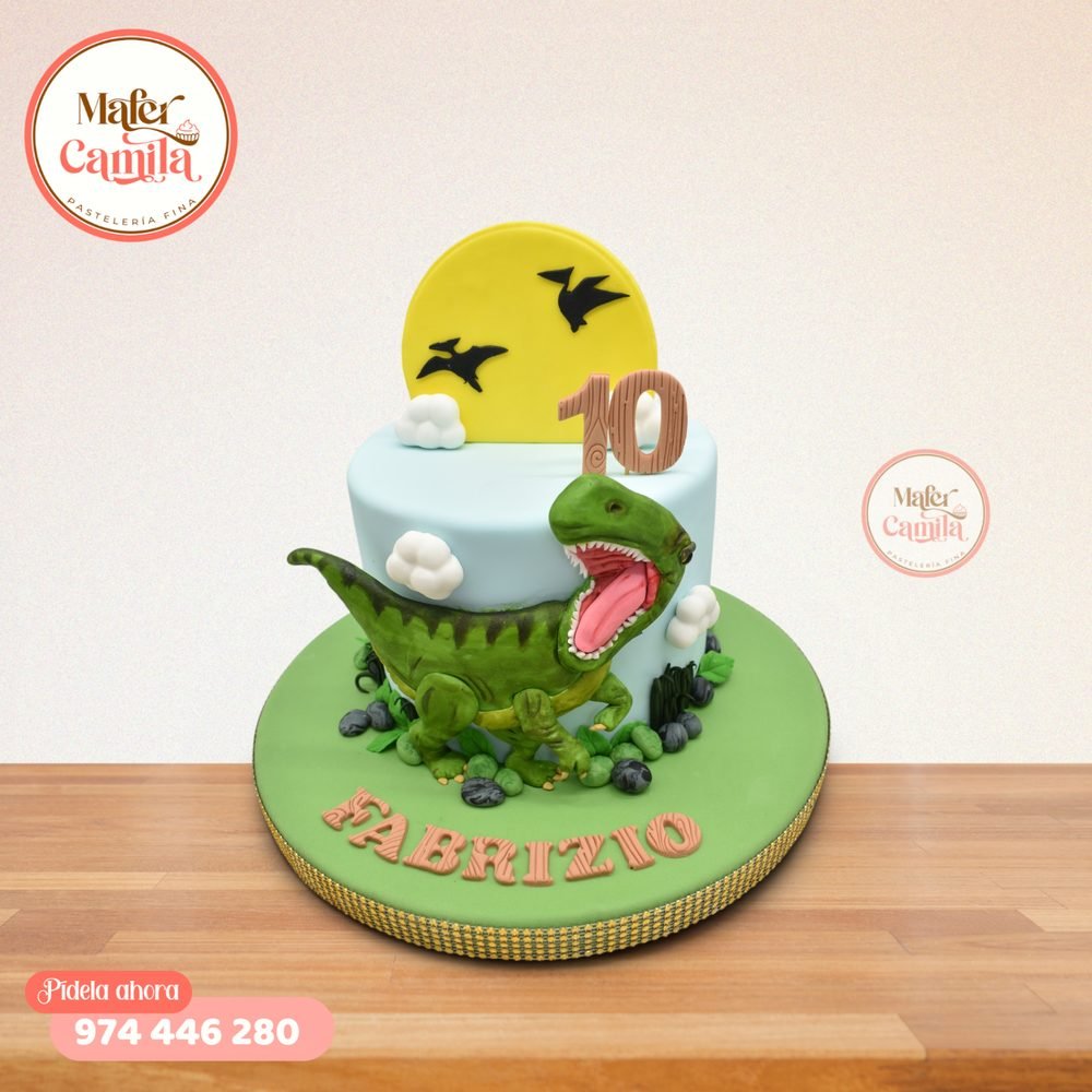 Torta Dinosaurio #6