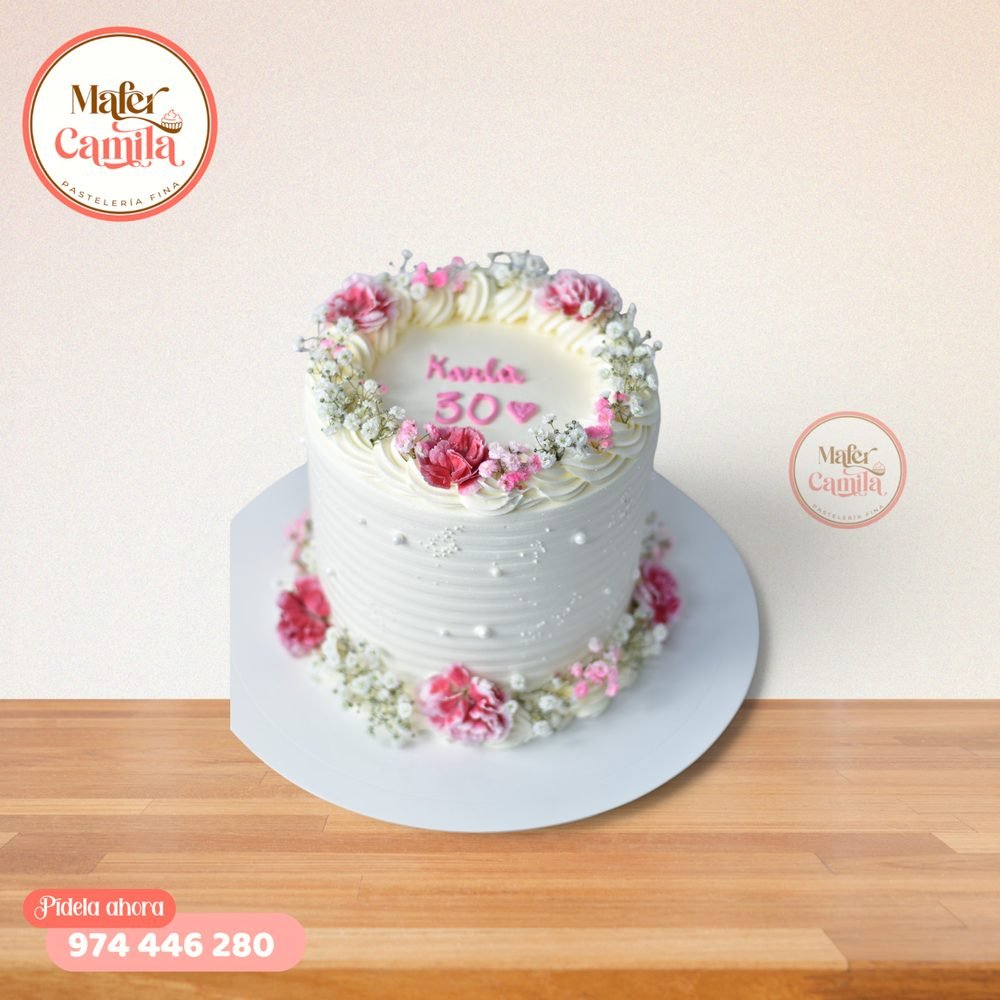 Torta Flores #7