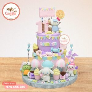 Torta Hello Kity y Sus Amigos #5