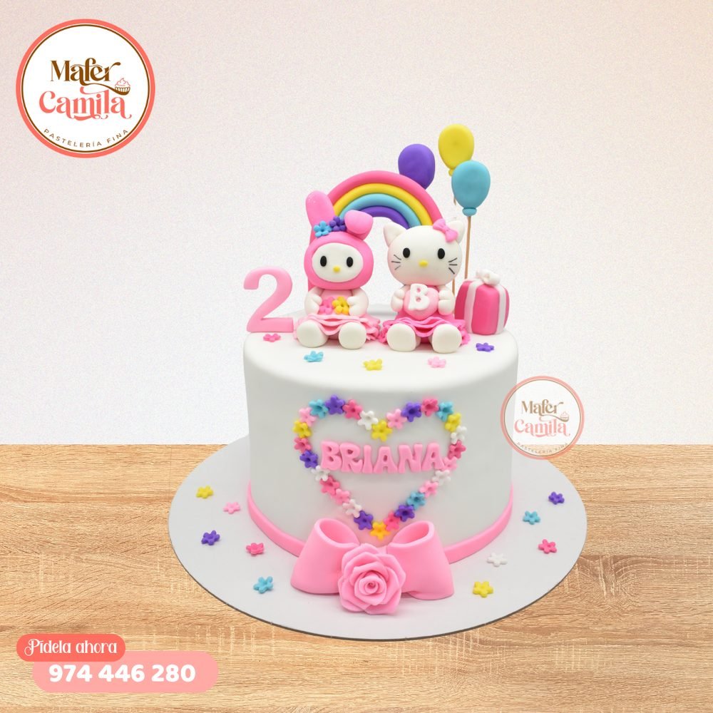 Torta Hello Kity y Sus Amigos #25