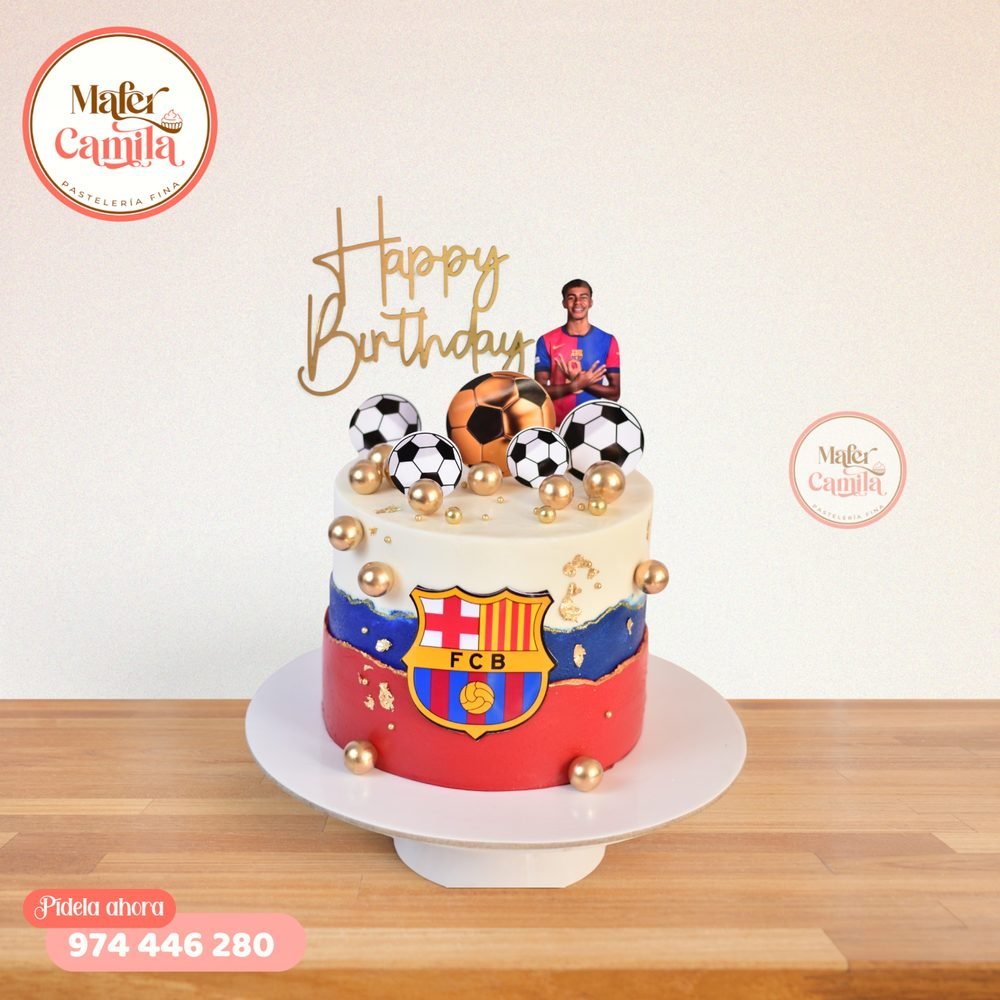 Torta Real Madrid y Barcelona #1
