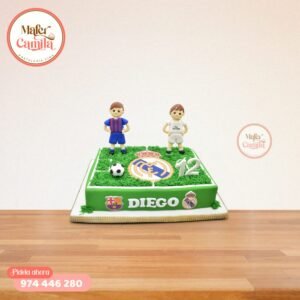 Torta Real Madrid y Barcelona #4