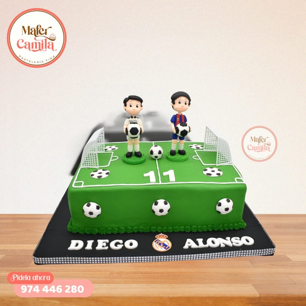 Torta Real Madrid y Barcelona #8