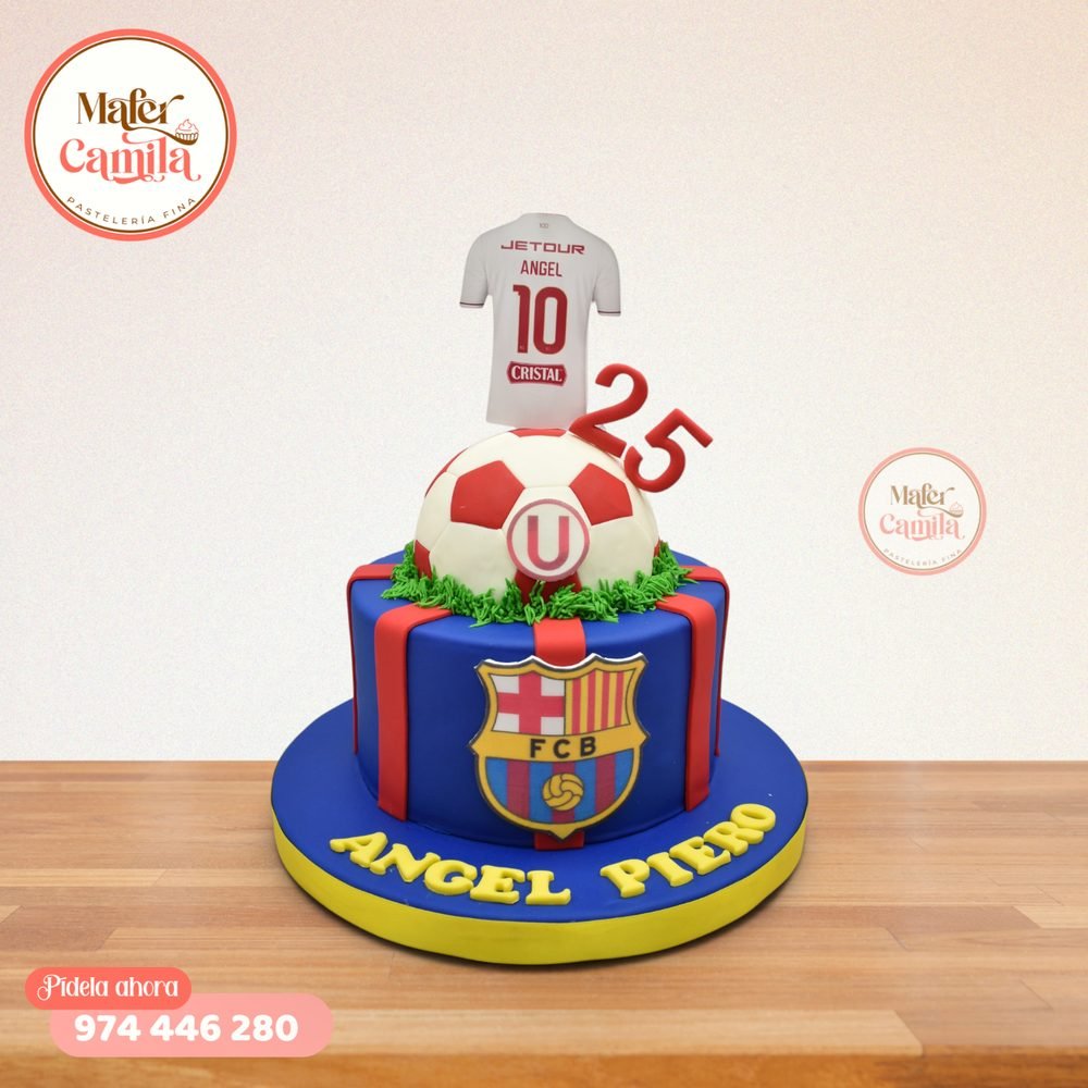 Torta Real Madrid y Barcelona #9
