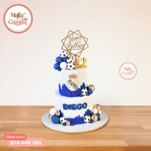 Torta Real Madrid y Barcelona #12