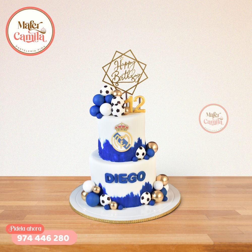 Torta Real Madrid y Barcelona #12