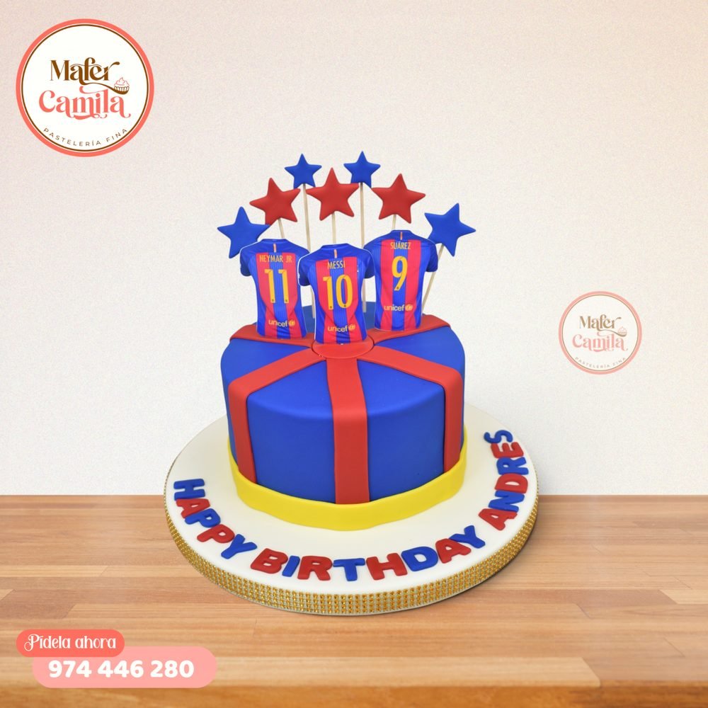 Torta Real Madrid y Barcelona #25
