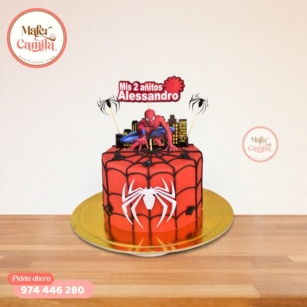 Torta Spiderman - Hombre Araña #11