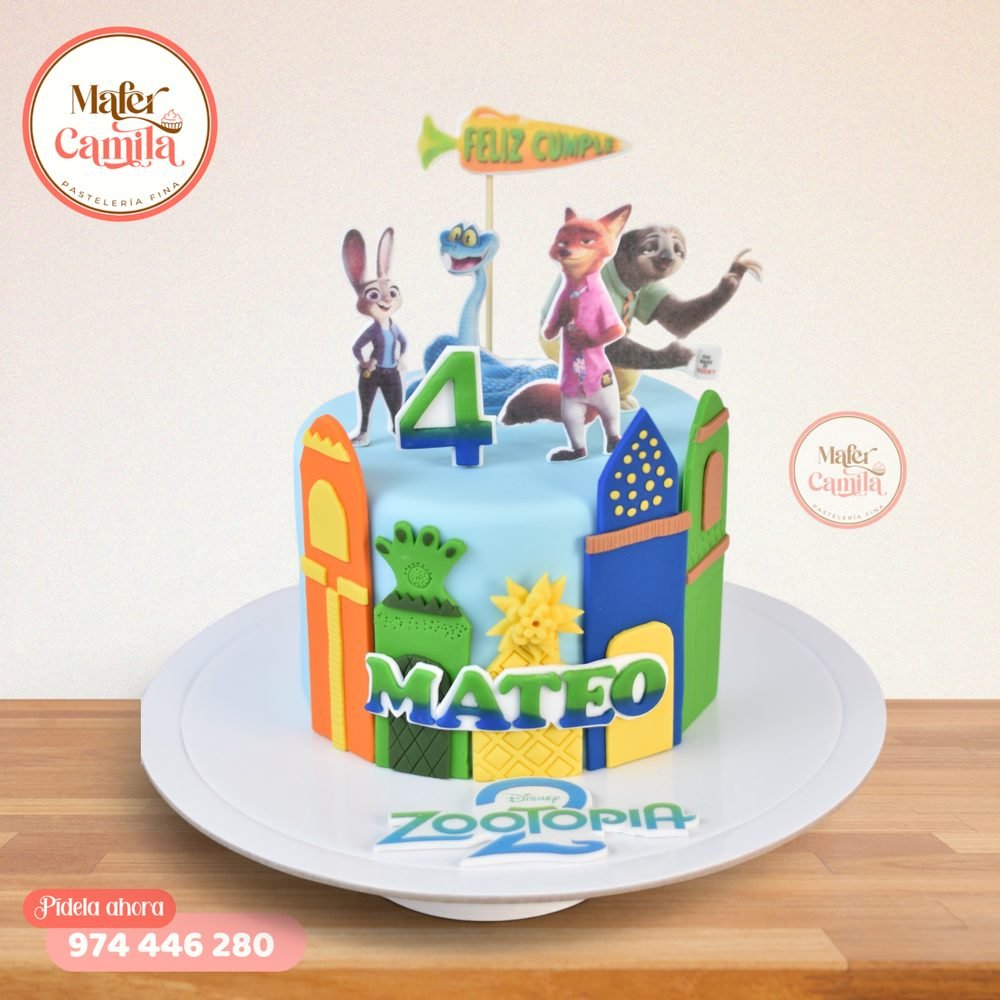 Torta Zootopia #4